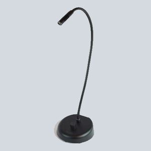 Anser 18 inch 1.80 watt Black Desk Light Portable Light, with Euro Power Supply
